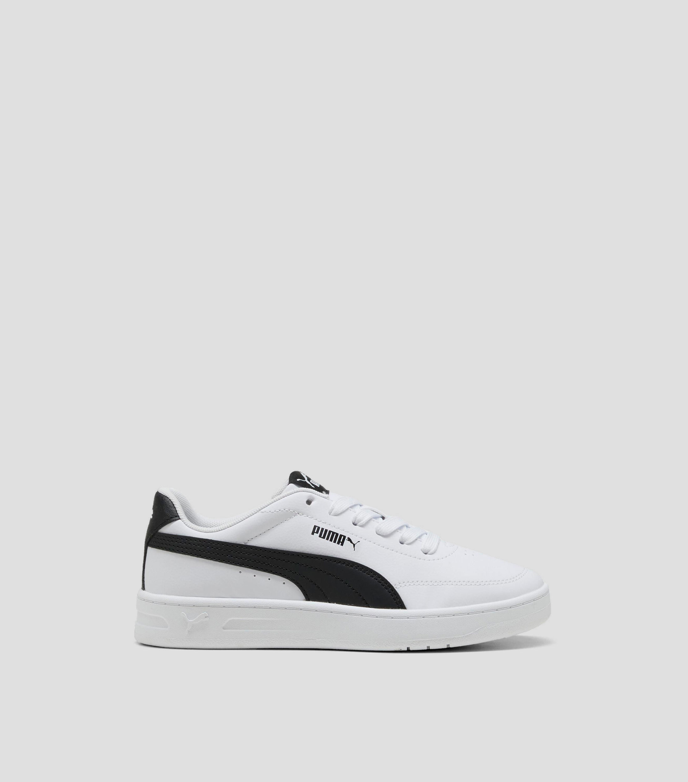 Tenis casuales Court Clean Jr. en piel Niño